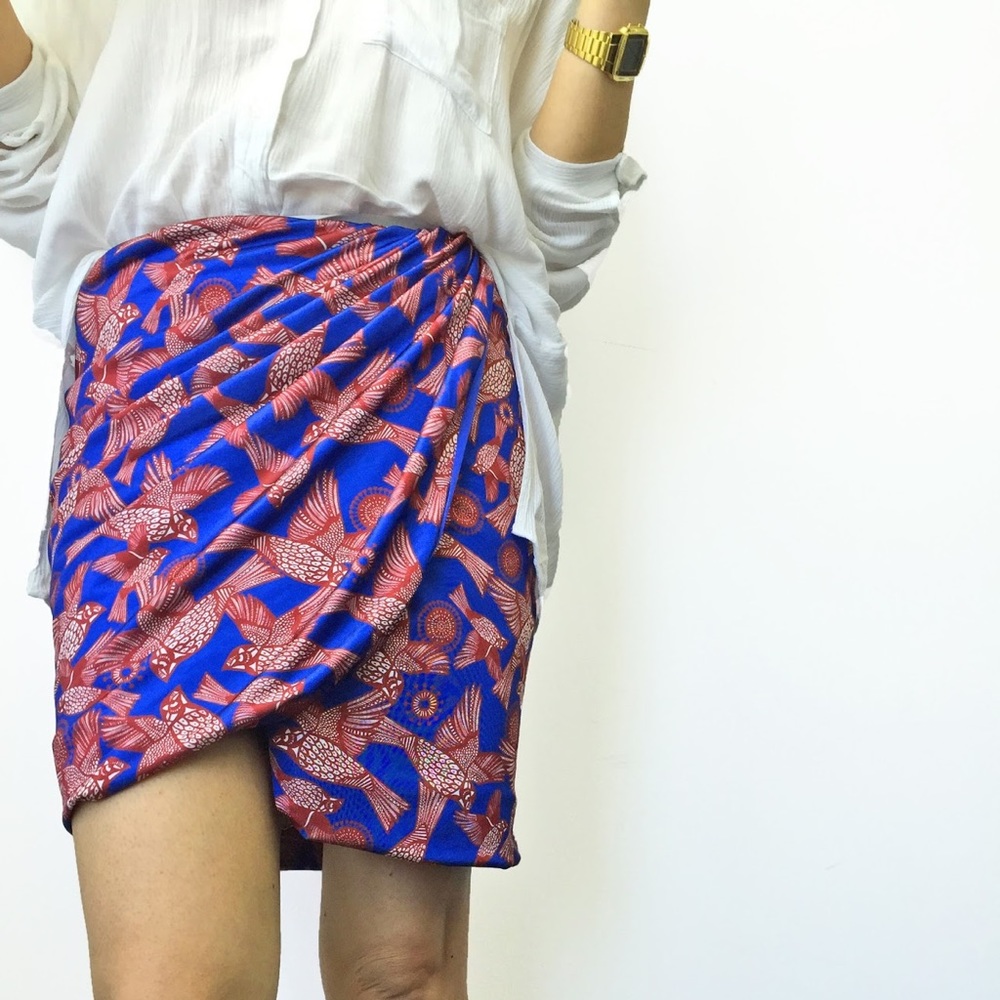 Zara Sparrow tulip skirt